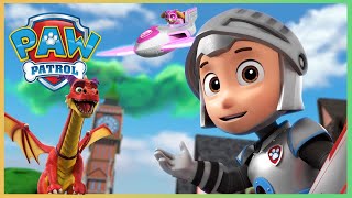 Pups Team up with the Cat Pack for HighSpeed Rescues  PAW Patrol  Cartoons for Kids Compilation [upl. by Simmie423]