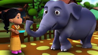 Hathi Raja Kahan Chale  Hindi nursery rhymes for kids  More Hindi Rhymes [upl. by Aliak]