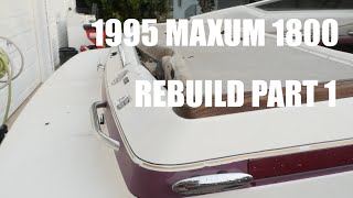 MAXUM 1800 Rebuild Part 1 [upl. by Dail]