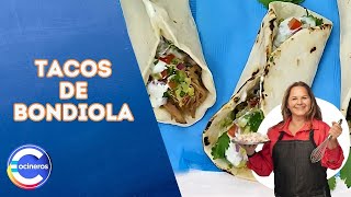 TACOS DE BONDIOLA Y GUACAMOLE ¡Receta fácil y rendidora de Gladys 🌮🎉 [upl. by Bowes410]