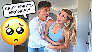 SCREAMING IN PAIN AND THEN “PASSING OUT” PRANK ON MY FIANCE CUTE REACTION [upl. by Kovacev]