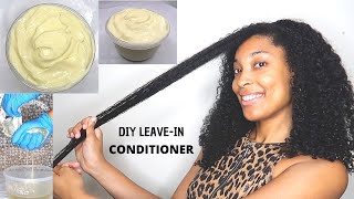 La Recette De Ma Crème Capillaire Pour La Pousse Des Cheveux  DIY [upl. by Anaxor]