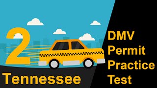 Tennessee DMV Permit Practice Test 2  2018 [upl. by Ania]