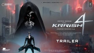 KRRISH 4  Hindi Trailer  Hrithik Roshan  Priyanka Chopra Nora Fatehi  Karan Malhotra [upl. by Tichonn907]