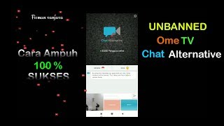 CARA AMPUH UNBANNED OMETV CHAT ALT DAN SEJENISNYA 100 DIJAMIN BERHASIL [upl. by Ulane]