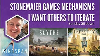 Stonemaier Games Mechanisms I Want Others to Iterate [upl. by Kendre745]