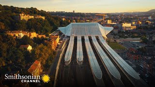 A Belgian Train Station From The Future 🚄 How Did They Build That  Smithsonian Channel [upl. by Leba]