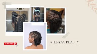 PROTECTIVE HAIRSTYLES FOR NATURAL HAIRtrendy protective stylesnatural hairPinterest inspired [upl. by Eillah]