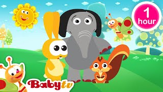 Baby Hood  Playing Football ⚽​  more BabyTV Classics 📺  Full Episodes BabyTV [upl. by Anaeco]