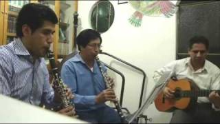 DUETO DE CLARINETES Y GUITARRA Polka Primavera [upl. by Ttreve]