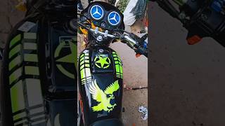 🔥new Splendor bike bumper rassiradium sticker modifiedviraltrending shortvideo 🌶️💯🔥 [upl. by Ayotnahs]