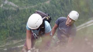 Klostertaler Klettersteig am Fallbach [upl. by Aicile407]