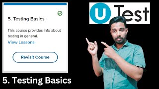 uTest Academy  Testing Basics  Quiz Answer [upl. by Cadel]