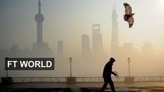 Smog blankets Shanghai  FT World [upl. by Ahsiemac789]