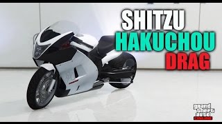 Gta V  NEW Shitzu Hakuchou Drag Sport Bike [upl. by Ilesara]