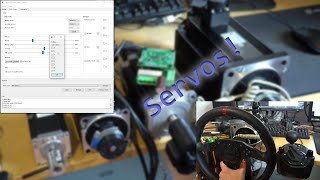 Open FFBoard DIY FFB update 1 Comparing motors new GUI PWM and wheel mounts [upl. by Robbin]