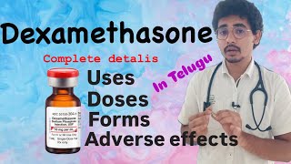 Dexamethasone drug complete details in Telugu by Dr Mukesh dexamethasone viralvideo medical [upl. by Analla]