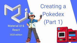 React amp Material UI 14 Creating a Pokedex part 1  Setting up the project amp routing [upl. by Iraam333]