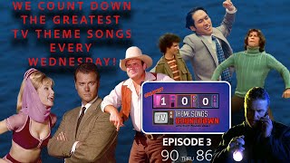 Greatest 100 TV Theme Songs Countdown  Episode 3 9086 [upl. by Alec]