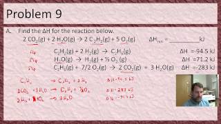 Solving Enthalpy Problems [upl. by Amla]