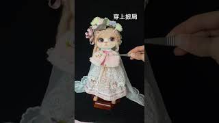 New work Needle Felted Cat Fairy Lady  Needle Felting ASMR  Needle Felting Cats [upl. by Selwyn]