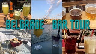 Best Bars in Belgrade 2021  Belgrade Bar Tour [upl. by Ecirtam]