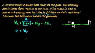 Dissipative Force Example [upl. by Salinas]