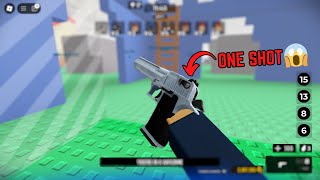 Roblox Gunfight Arena Desert Eagle Only Challenge [upl. by Reyna540]