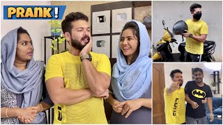 എന്റെ Two Wheeler കട്ടോണ്ടുപോയി😰  Pranked You Jinu  Prank  10  Suhana  Basheer Bashi  Mashura [upl. by Waneta]