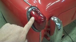 Triumph TR3 LED brake light modification with 3D printer [upl. by Negeam610]