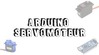 Arduino tuto Servomoteur [upl. by Lyrej]