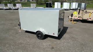 Cargo Mate SSV 5x10 Enclosed Cargo Trailer  AAA Trailer  Howell MI [upl. by Lea945]