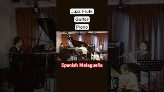 Malagueña  Jazz Flute Guitar Piano  Live Performance jazzspanishmusicjazzfluteguitarpiano [upl. by Cecilla497]