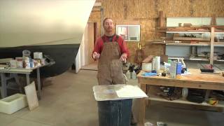 Fiberglass Boat Repair Theres A Hole In My Boat Part 2 [upl. by Adnawak740]