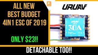 The Best Budget 4in1 ESC For Only 20  URUAV UE1 30A 4in1 ESC Noise Test [upl. by Eckmann551]