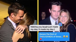 Jennifer Aniston Remembers Matthew Perry With Sweet Text Exchange [upl. by Addis536]