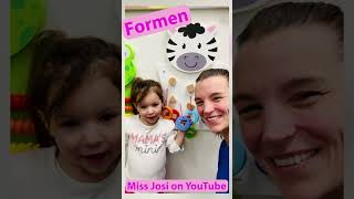 Formen  Wir finden einen Kreis  Lernen für Kleine mit Miss Josi MissJosi kids kindergarten [upl. by Winou]