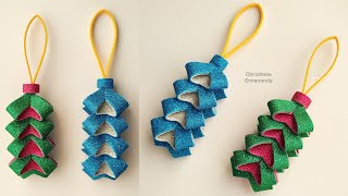 DIY handmade Christmas Ornaments for Home Decorations  Lets Make Some Christmas Tree Ornaments [upl. by Trebuh]