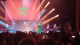 Saida Charaf  Ga3 Ga3 Ya Zoubida amp Manich Mena One Night in Morocco Olympia  كاع كاع يا زبيدة [upl. by Anialed463]