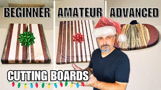 Build 3 Cutting Boards for the Beginner Woodworker [upl. by Lourdes109]