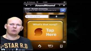 Soundhound  Musikkgjenkjenning  App [upl. by Tnecnivleahcim]