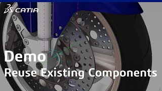 CATIA 3DEXPERIENCE  Reuse Existing Components [upl. by Starbuck426]