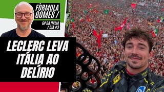 LECLERC VENCE MONZA DELIRA FGOMES GP DA ITÁLIA DIA 3 [upl. by Murry55]