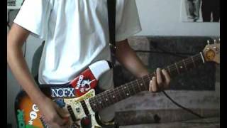 blink 182 reebok comercial flyswatter guitar cover [upl. by Bast]