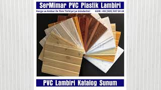 PVC Lambiri Renk Kartelası  İstanbul PVC Lambiri [upl. by Cohbert]