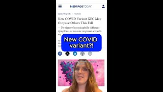 New COVID Variant XEC May Outpace Others This Fall [upl. by Eryn]