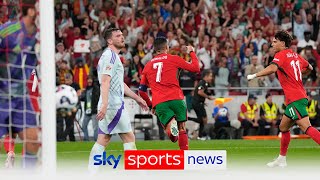 Cristiano Ronaldo gives Portugal late win over Scotland [upl. by Parrish]