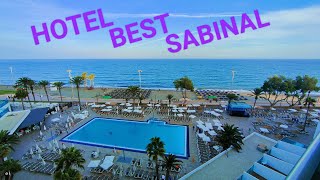 HOTEL BEST SABINAL  ROOM REVIEW ROQUETAS DE MAR ALMERIA  SPAIN [upl. by Klump]