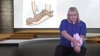 How to perform first aid and CPR on a choking infant  baby [upl. by Barker699]