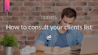 How to consult your clients list  GoodBarber Shopping Apps Tutorials [upl. by Hillery]